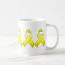 Search for yellow ribbon mugs Awareness
