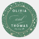 Search for universe wedding stickers Galaxy
