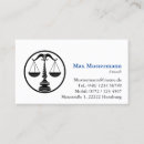 Search for judge business cards Simple