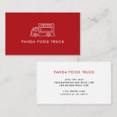 Search for red truck business cards Catering