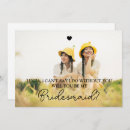Search for fonts bridesmaid cards Cute simple photo proposal