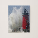 Search for michigan lighthouse puzzles South haven