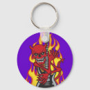 Search for demonic key rings Skull
