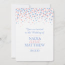 Search for serenity blue wedding invitations Modern