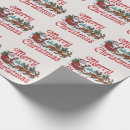 Search for christmas santa sleigh wrapping paper Vintage santa claus