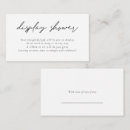 Search for display bridal shower invitations Black and white