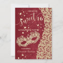 Search for damask sweet 16 invitations Princess