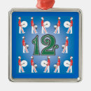 Search for 12 days of christmas tree decorations Blue