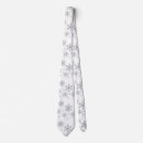 Search for silver snowflake ties Elegant