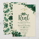 Search for leaf engagement party invitations Summer