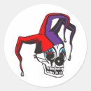 Search for evil skulls stickers Pumpkin