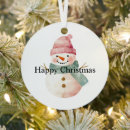 Search for snowman christmas tree decorations Green