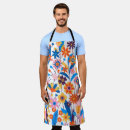 Search for multicolored aprons Floral