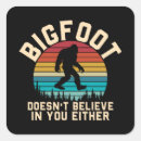 Search for bigfoot believer stickers Vintage