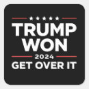 Search for trump won stickers 2025