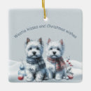Search for terrier christmas tree decorations West highland terrier