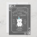 Search for chalk birthday invitations Baby