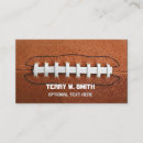 Search for football business cards Nfl