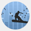 Search for extreme sports stickers Snowboarding