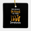 Search for saxophone christmas tree decorations Saxophonist