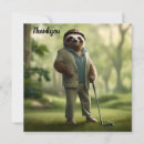 Search for sloth thank you cards Funny