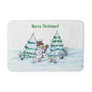 Search for christmas tree bath mats Snowman