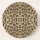 Search for animal print coasters Leopard pattern