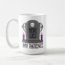 Search for funny tombstone mugs Halloween