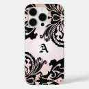 Search for black damask monogram pink electronics Patterns