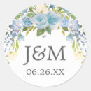 Search for dusty blue envelope seals Bridal shower