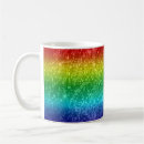 Search for multicolor glitter mugs Rainbow
