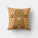 Search for gingerbread christmas cushions Cookie