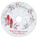 Search for cardinal tree skirts Red bird