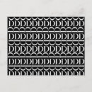 Search for d monogram postcards Letter