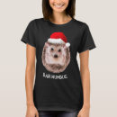 Search for hedgehog christmas tshirts Cute