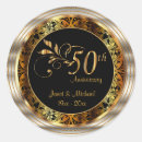 Search for 50th wedding stickers Birthday