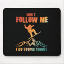 Search for athletic style mousepads Shred the mountain