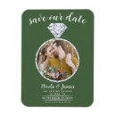 Search for forest green save the dates Minimal