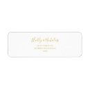 Search for white borders return address labels For her