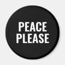 Search for peace round magnets No war