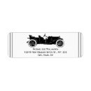 Search for automobile return address labels Convertible