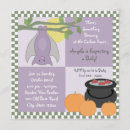 Search for children halloween invitations Bat