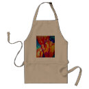 Search for flower painting aprons Orange