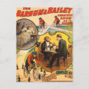 Search for vintage circus postcards Bailey