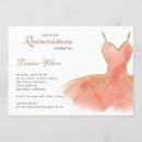 Search for coral quinceanera invitations 15th birthday