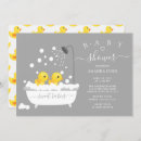 Search for rubber duck baby shower invitations Ducky