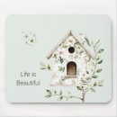 Search for bird house mousepads Flowers