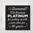 Search for diamond anniversary invitations Couple