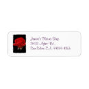 Search for red rose return address labels Photography