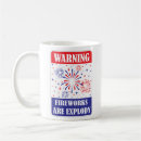 Search for fireworks coffee mugs America